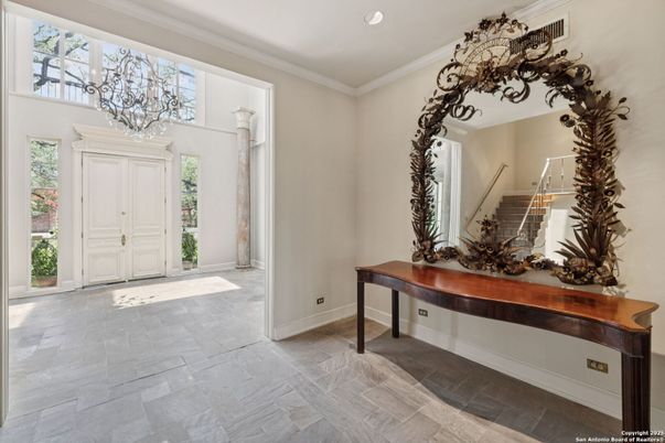 Chandelier, Interior, Recessed Lighting, Wood Texture Flooring