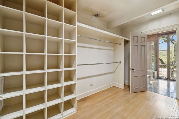 Interior, Recessed Lighting, Walk-in Closets, Wood Texture Flooring