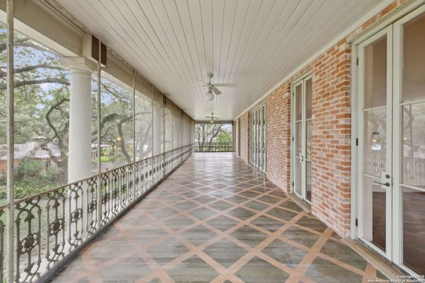 Interior, Stone Walls, Sun Room