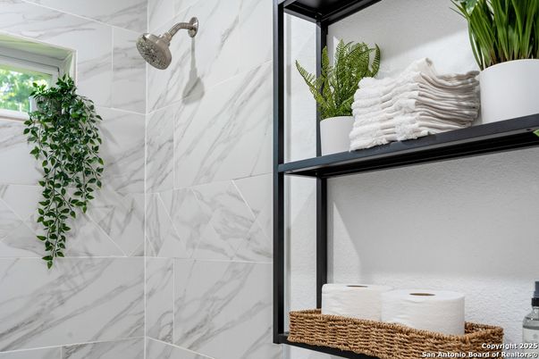 Bathroom, Interior, Marble Walls