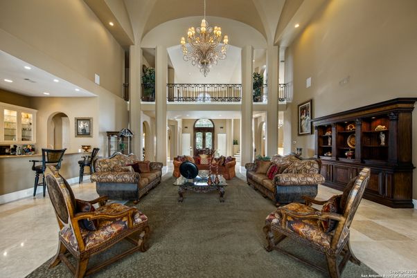 Chandelier, Interior, Living room, Recessed Lighting