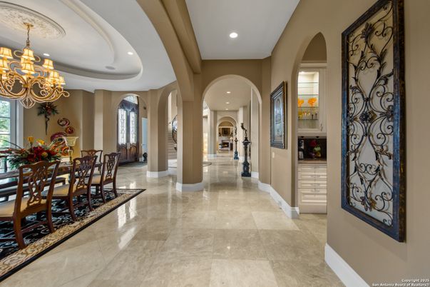 Chandelier, Dining room, Interior, Recessed Lighting