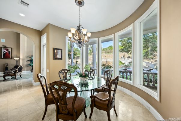 Chandelier, Dining room, Interior, Recessed Lighting