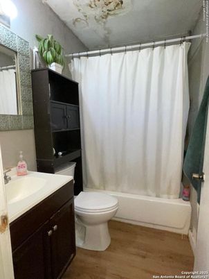 Bathroom, Interior, Wood Texture Flooring