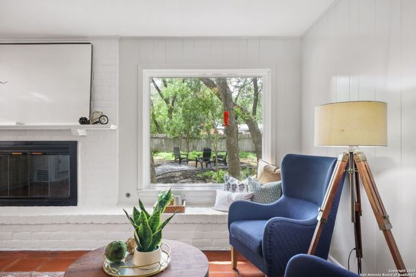 Fireplace, Interior, Wood Texture Flooring