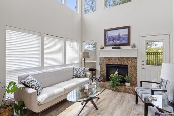 Fireplace, Interior, Living room, Wood Texture Flooring