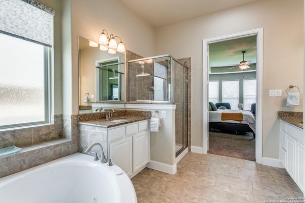 Bathroom, Bedroom, Glass Shower, Interior