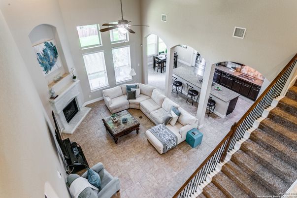 Dining room, Fireplace, Interior, Living room