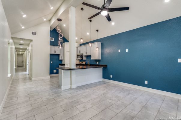 Interior, Kitchen, Pendant Lights, Recessed Lighting
