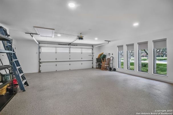 Garage, Interior, Recessed Lighting