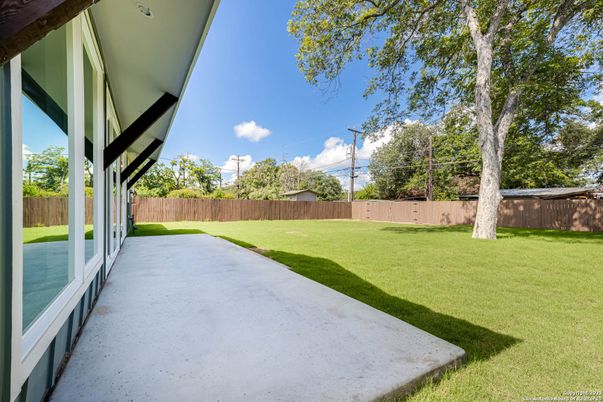Backyard, Exterior