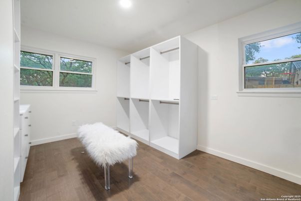 Interior, Recessed Lighting, Walk-in Closets, Wood Texture Flooring