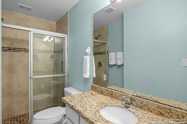 Bathroom, Glass Shower, Interior