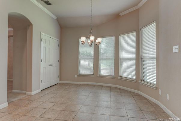 Chandelier, Empty room, Interior