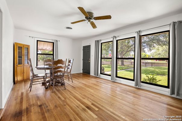 Dining room, Interior, Wood Texture Flooring