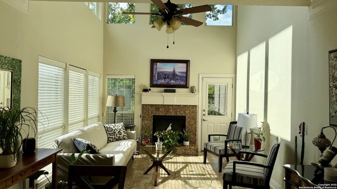 Fireplace, Interior, Living room