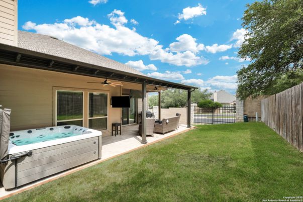 Backyard, Exterior, Hot Tub