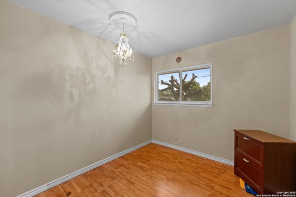 Chandelier, Empty room, Interior, Wood Texture Flooring