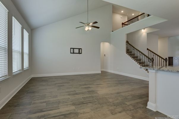 Interior, Recessed Lighting, Wood Texture Flooring