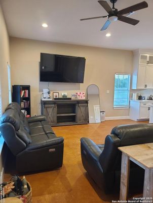 Interior, Kitchen, Living room, Recessed Lighting