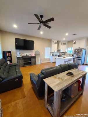 Interior, Kitchen, Living room, Recessed Lighting
