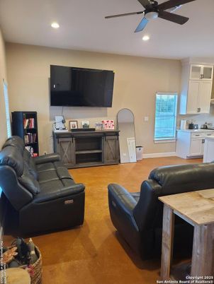 Interior, Kitchen, Living room, Recessed Lighting