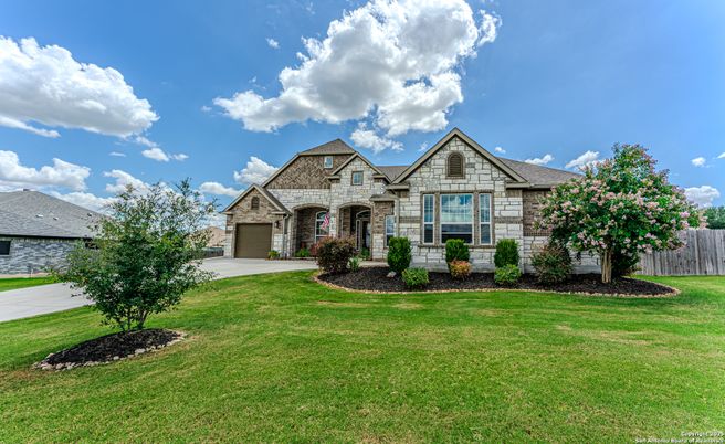 Attached, Backyard, Exterior, Facade, Brick Traditional
