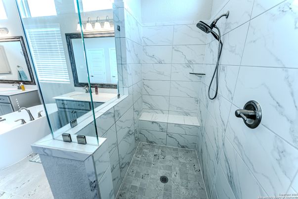 Bathroom, Interior, Marble Walls