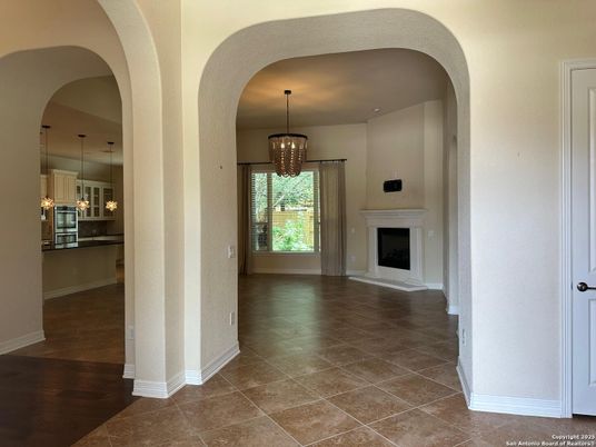 Fireplace, Interior, Pendant Lights