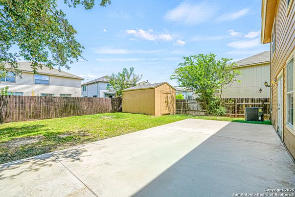 Backyard, Exterior