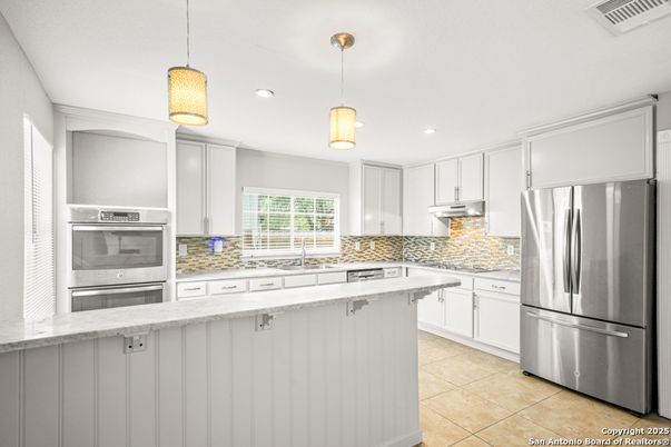 Interior, Kitchen, Pendant Lights, Recessed Lighting