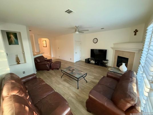 Fireplace, Interior, Living room, Wood Texture Flooring