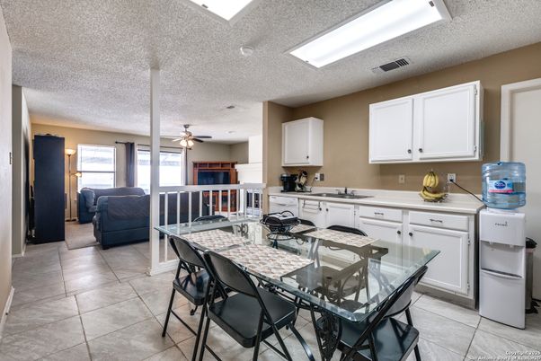 Dining room, Interior, Kitchen, Living room, Recessed Lighting