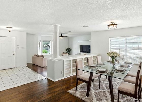 Dining room, Interior, Living room, Wood Texture Flooring