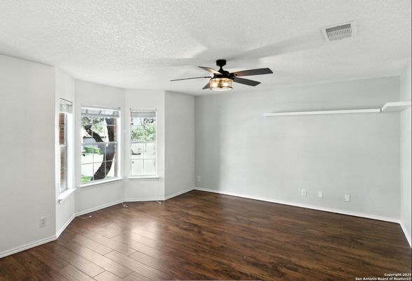 Empty room, Interior, Wood Texture Flooring