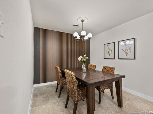 Chandelier, Dining room, Interior
