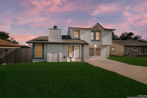 Attached, Backyard, Exterior, Facade, Farmhouse