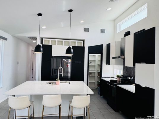 Interior, Kitchen, Pendant Lights, Recessed Lighting