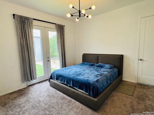 Bedroom, Interior, Pendant Lights