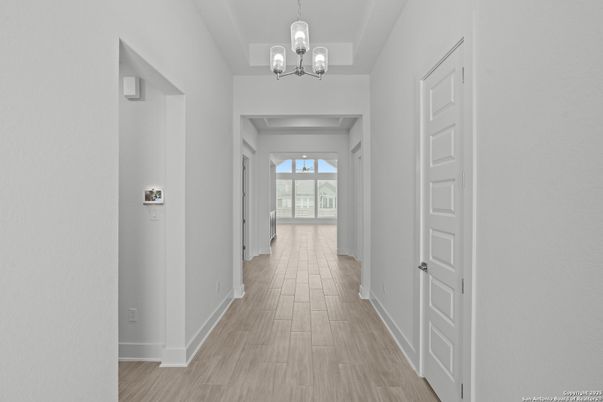 Chandelier, Interior, Wood Texture Flooring