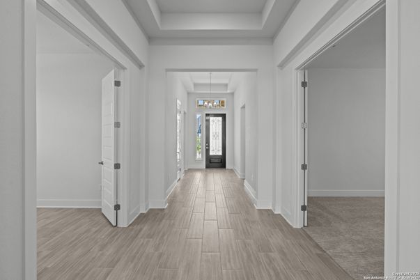Interior, Pendant Lights, Wood Texture Flooring