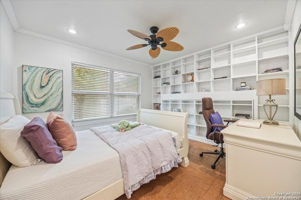 Bedroom, Home Office, Interior, Recessed Lighting