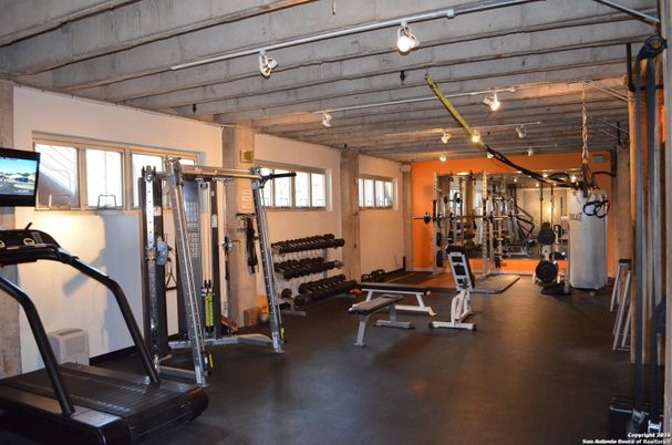 Fitness Equipment, Gym, Interior