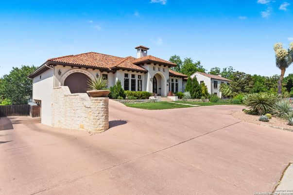 Backyard, Exterior, Facade, Spanish Mediterranean