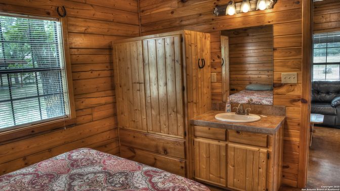 Bathroom, Interior, Wooden Walls