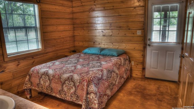Bedroom, Interior, Wooden Walls