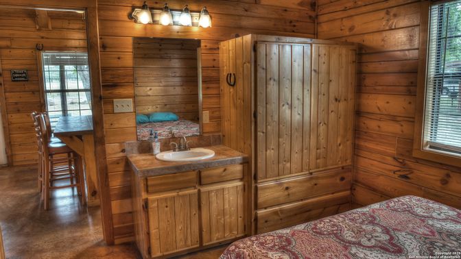 Bathroom, Interior, Wooden Walls