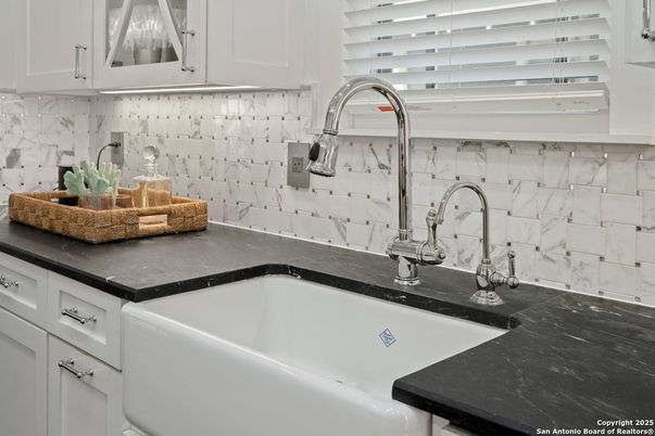 Interior, Kitchen, Marble Walls