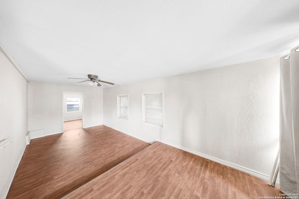 Empty room, Interior, Wood Texture Flooring