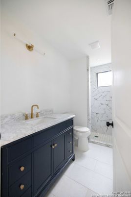 Bathroom, Interior, Marble Walls